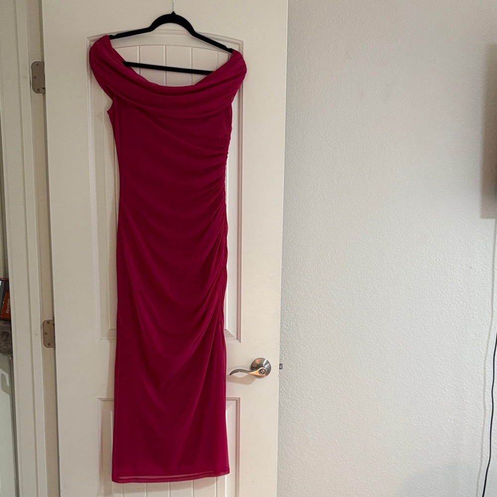 Abercrombie formal Off-Shoulder Dress